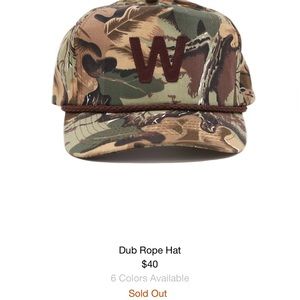 Camo trucker hat